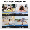 WARMOUNTS 13FT Inflatable Gymnastics Mat Air Track Tumbling Mat with Electric Pump - 3 of 4