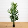 Nearly Natural 5-ft Kentia Palm Silk Tree - image 2 of 4