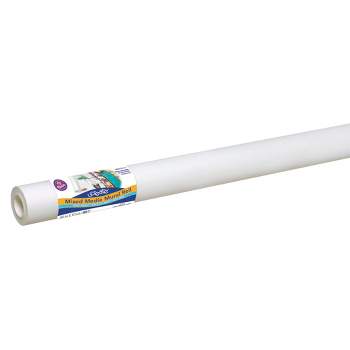 Pacon Recyclable Finger Paint Paper Roll, 16 Inch x 100 Feet, 50 lb, White