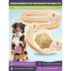 NATURE TARGET Dog Probiotics - 6B CFUs for Digestive Health, Prebiotics, Enzymes, Omega 3 & Vitamins for Skin & Coat, Salmon-Flavored, 120ct - 3 of 4