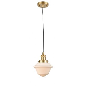 Oxford - 1 Light Cord Hung Mini Pendant In Traditional Style-8 Inches Tall and 7.5 Inches Wide - 1 of 1