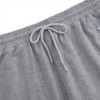 BLUEMING Mens Athletic Sets Mock Neck Quater Zip T-Shirts with Drawstring Pocketed Shorts 2 Piece Lounge Sets - 4 of 4