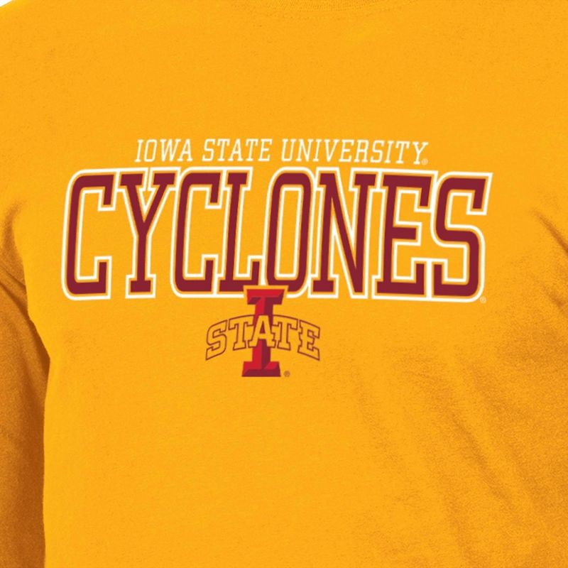 NCAA Iowa State Cyclones Men&#39;s Long Sleeve T-Shirt, 3 of 4