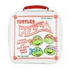 Intimo Teenage Mutant Ninja Turtles Oven Fresh Turtles Pizza Box Lunch Box Tote White - 2 of 4