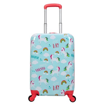 Crckt 21" Kids' Hardside Carry On Spinner Suitcase - Unicorn
