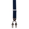 CTM Men's 1.375 Inch Wide Solid Color Y-Back Double Clip-End Suspenders - 3 of 4