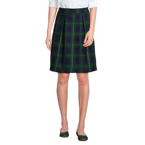 Lands' End School Uniform Women's Plaid Skort Top of Knee - 1 of 4