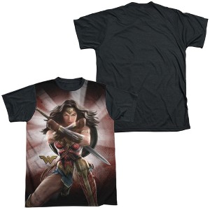 Men's Wonder Woman Movie Protector Of Humanity Short Sleeve Costume T-Shirt - 1 of 4