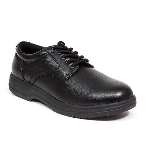 Deer Stags Men s Service Slip resistant Workwear Oxford Black 7.5 Wide Target