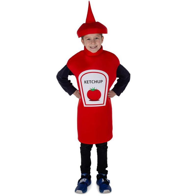 Dress Up America Ketchup Bottle Costume for Kids, 4 of 5