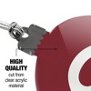 University of Chicago Maroons Logo Acrylic Christmas Tree Holiday Ornament - 4 of 4