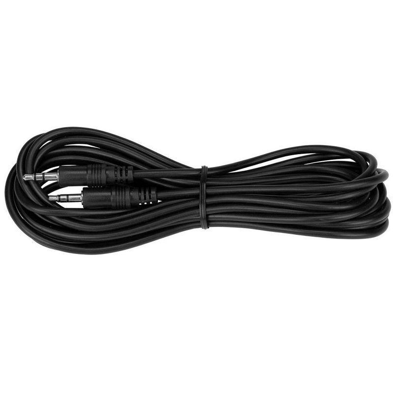 Monoprice Audio/Stereo Cable - 12 Feet - Black | 3.5mm Plug/Plug Male/Male, 3 of 5
