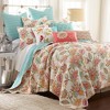 Sophia Geometric Quilted Euro Sham - 2pk - Levtex Home - 3 of 3