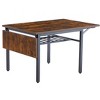 Farmhouse Folding Dining Table For Dining Room, Living Room - ModernLuxe - 4 of 4