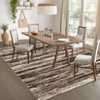 Modern Abstract Soft Non Slip Bedroom Rugs Low Pile Washable Carpet for Living Room - 4 of 4