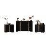 Grungis Wooden Dressers with Storage,Mirrored Bedside Table with Metal Handle and 2 Drawers for Living Room,Hallway - 4 of 4