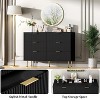 Dresser for Bedroom, 6 Drawer Dresser, Modern Chest of Drawers, Wood Drawer Organizer for Bedroom, Living Room, Hallway, Entryway - 3 of 4