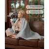 Heated Blanket Throw Twin Queen King, Waffle Weave Electric Throw Blanket Fast Heating with LCD Controller, Auto Off, ETL Certified, Machine Wash - 2 of 4