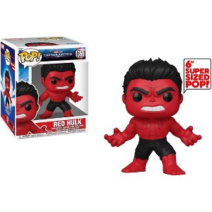 Funko Pop Super: Captain America: Brave New World - Red Hulk Vinyl Figure #1366 #75994 - 1 of 3