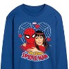 Men's - Marvel - Spider-man Mary Jane Heart Long Sleeve Graphic T-Shirt - 2 of 4