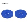 Unique Bargains Resin Craft Snap Round Flat 4-Hole Sewing Buttons 50 Pcs - 3 of 4