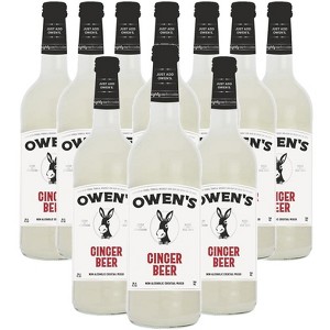 Owen’s Craft Mixers Ginger Beer 750ml | Handcrafted in the USA with Premium Ingredients | Vegan & Gluten-Free Soda Mocktail and Cocktail Mixer - 1 of 3