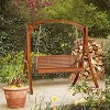VINGLI 5 FT Outdoor Porch Swing, Heavy Duty 880 LBS Patio Hanging Swing Bench with Chains for Yard, Garden - 2 of 4