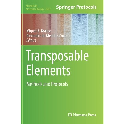Transposable Elements - (Methods in Molecular Biology) by  Miguel R Branco & Alexandre de Mendoza Soler (Hardcover)