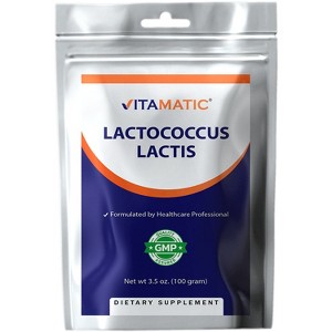 Lactococcus Lactis Probiotic Powder Digestive Health Support 100 Gram 100 Servings - 1 of 4