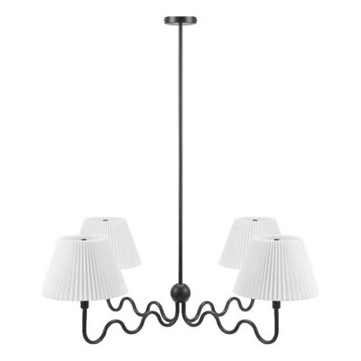 Modway Wave Squiggle 4 Arm Pendant Light