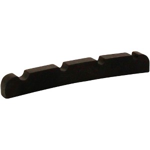 Graph Tech TUSQ XL Fender 4-String Jazz Bass Slotted Nut Black - 1 of 1