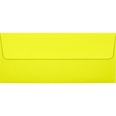 LUX #10 Square Flap Envelopes (4 1/8 x 9 1/2) 50/Pack Citrus (LUX-4860-L20-50)