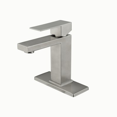 Rainworth Waterfall Spout Bathroom Faucet,single Handle Bathroom Vanity ...