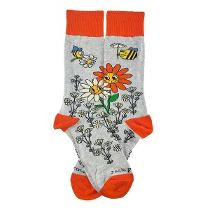 Love Flower Socks from the Sock Panda (Women's Sizes, Adult Medium) - 1 of 4