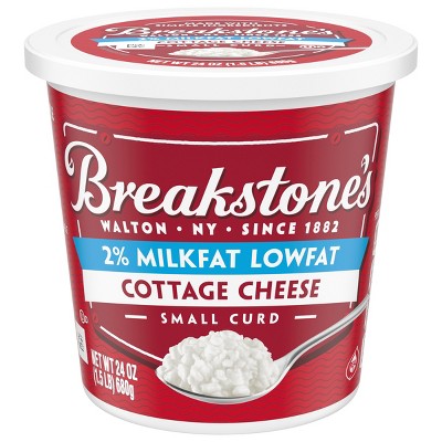 Breakstone's Low Fat Cottage Cheese - 24oz : Target