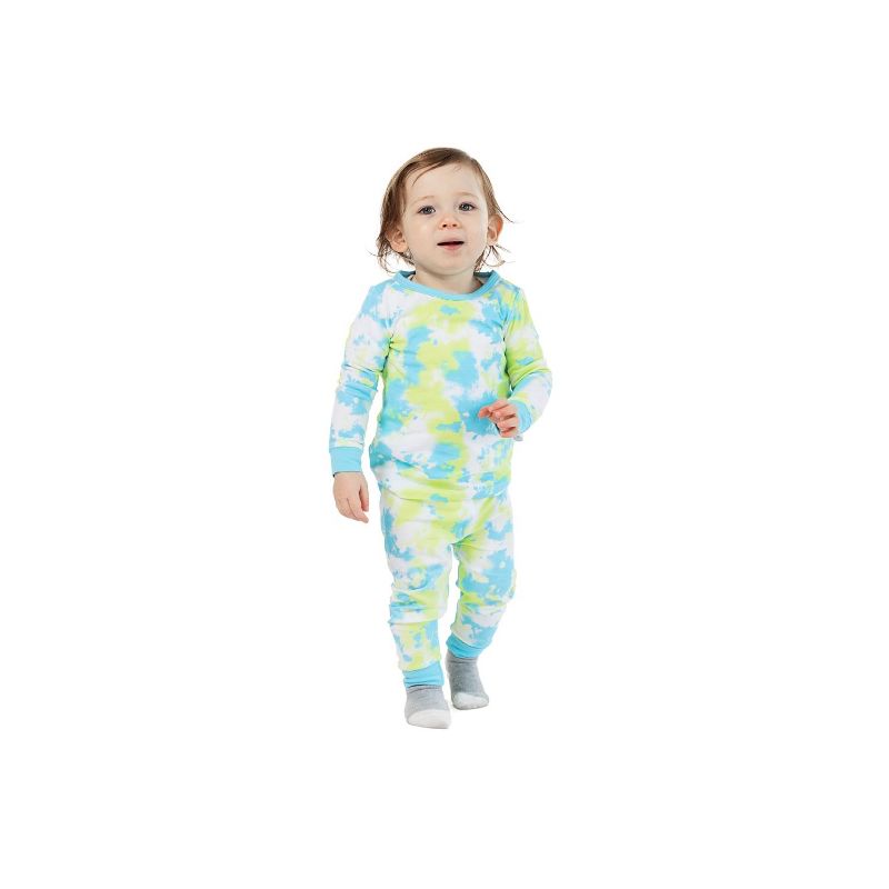 Sleep On It Infant & Toddler Boys 2-Piece Super Soft Jersey Snug-Fit Pajama Set with Matching Socks, 3 of 4