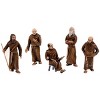SceneARama Scene Setters(R) Figurines-Friars/Monks 5/Pkg - 2 of 2