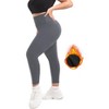 Women's High Waisted Leggings Tummy Control Buttery Soft Yoga Pants Womens Gym Workout Running Leggings - 2 of 4