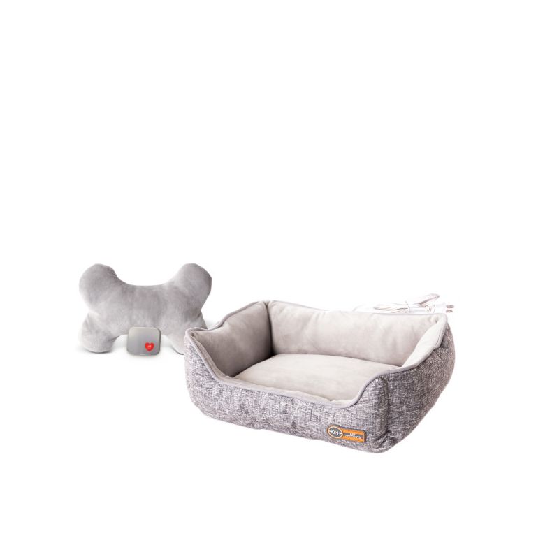 K&H Pet Products  Mother's Heartbeat Heated Puppy Pet Bed, 2 of 5