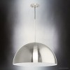 Urban Ambiance Luxury Mid-Century Modern Indoor Pendant,  12-1/2''H x 23-5/8"W x 23-5/8''D,  Brushed Nickel Finish, UHP4794 - 3 of 4