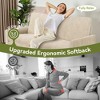 Vipbear 68" Loveseat Sofa,Comfy Couches for Living Room,Mid Century Modern Love Seat Sofa,Tool-Free Setup Small Couches for Bedroom Office - 4 of 4