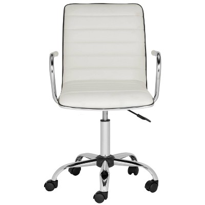 Jonika Desk Chair White - Safavieh : Target