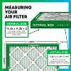 Filterbuy 11.25x11.25x2 Air Filter (1-Pack), Pleated MERV 13 Health Defense Replacement HVAC AC Furnace Filters (Actual Size: 11.25 x 11.25 x 1.75) - 2 of 4