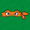 Men's Teenage Mutant Ninja Turtles Michelangelo Angry Eyes T-Shirt - 2 of 3