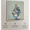 Art Remedy Paul Cezanne - Flowers in a Rococo Vase Vintage Classic Roses Wall Art Framed - 3 of 4