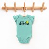 The Juniper Shop SmileyWorld Daddy's Little Sunshine Flutter Sleeve Bodysuit - 2 of 4