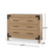 Child Craft Lucas 3 Drawer Dresser for Nursery or Bedroom, Plenty of Storage, Anti-Tip Kit Included to Prevent Tipping, Non-Toxic, Baby Safe Finish - 3 of 4