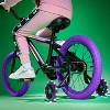 Jetson Light Rider 16" Kids' Light Up Bike - Black/Purple: Adjustable Handlebar & Seat - 4 of 4