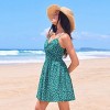 Women's Floral Print Spaghetti Strap Beach Dress - Cupshe - 2 of 4