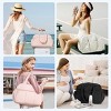 CLUCI Duffle Bag for Travel, Gym Bag for Women, Puffer Tote Small Carry On Bag, 30L Duffle Weekender Bags with Wet Pocket - 2 of 3